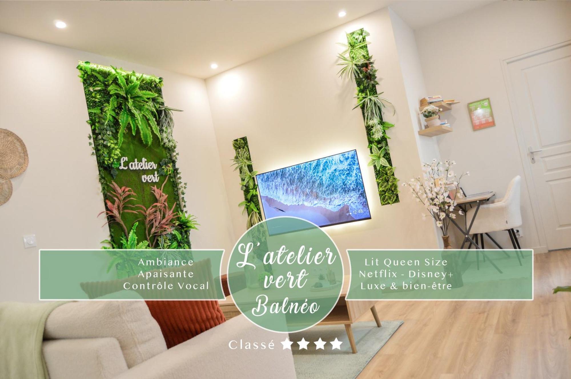 L'Atelier Vert - Balneo - Cozy - Proche Hypercentre - Classe 4 Etoiles Troyes Exterior foto